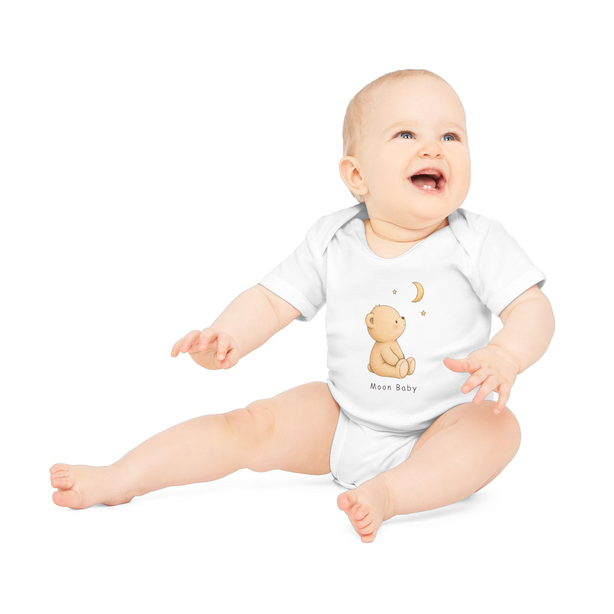 Baby Bear Organic Bodysuit | Bear Toddler Outfit