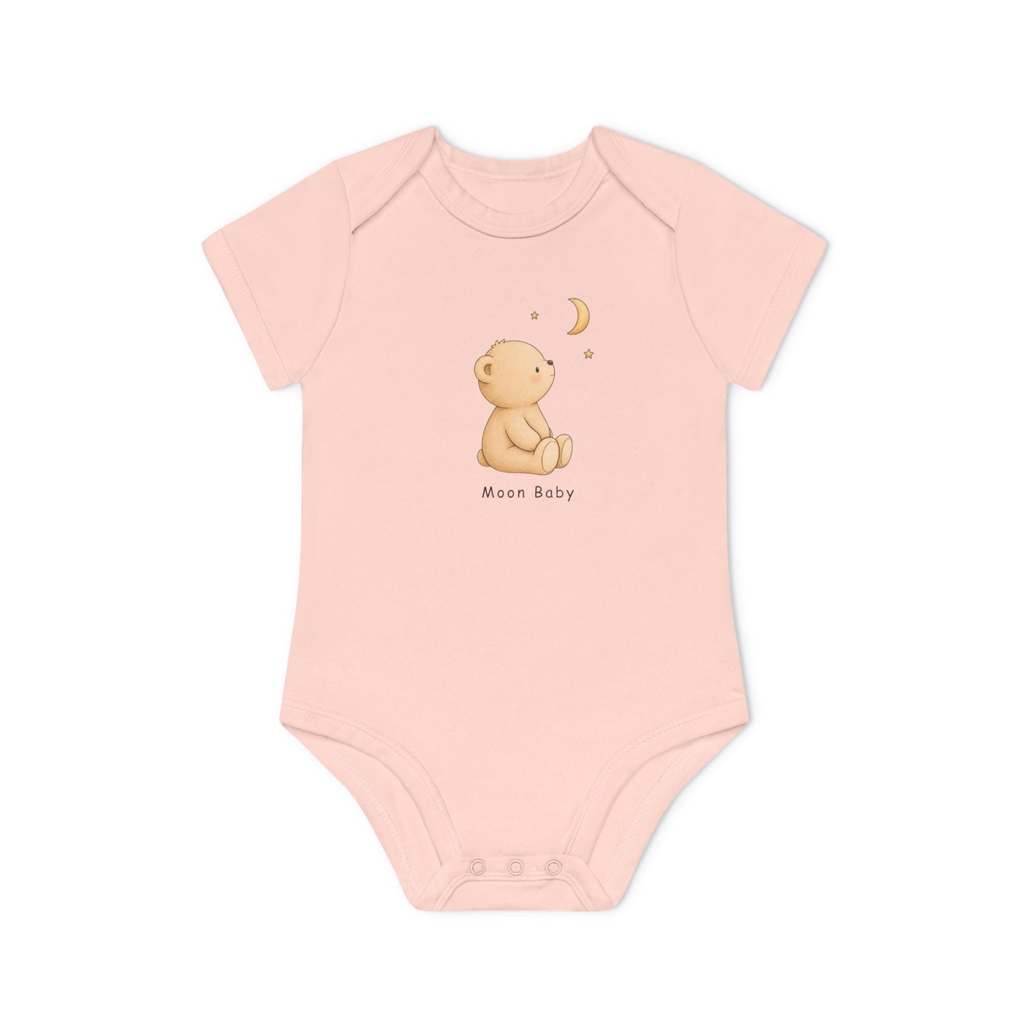 Baby Bear Organic Bodysuit, Lunelle Bear Toddler Outfit, Cute Bear One Piece, Infant Organic Cotton Bodysuit