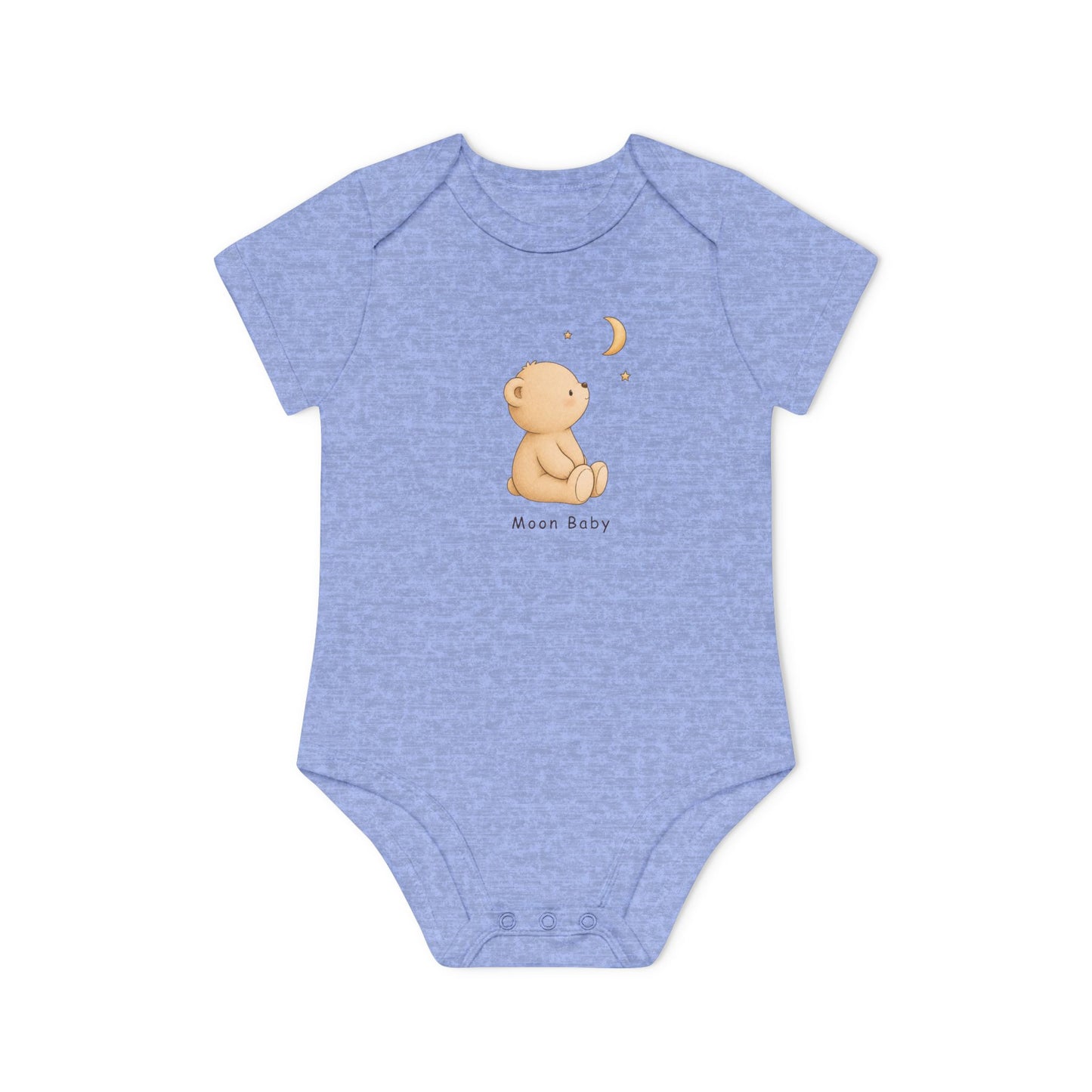 Baby Bear Organic Bodysuit, Lunelle Bear Toddler Outfit, Cute Bear One Piece, Infant Organic Cotton Bodysuit