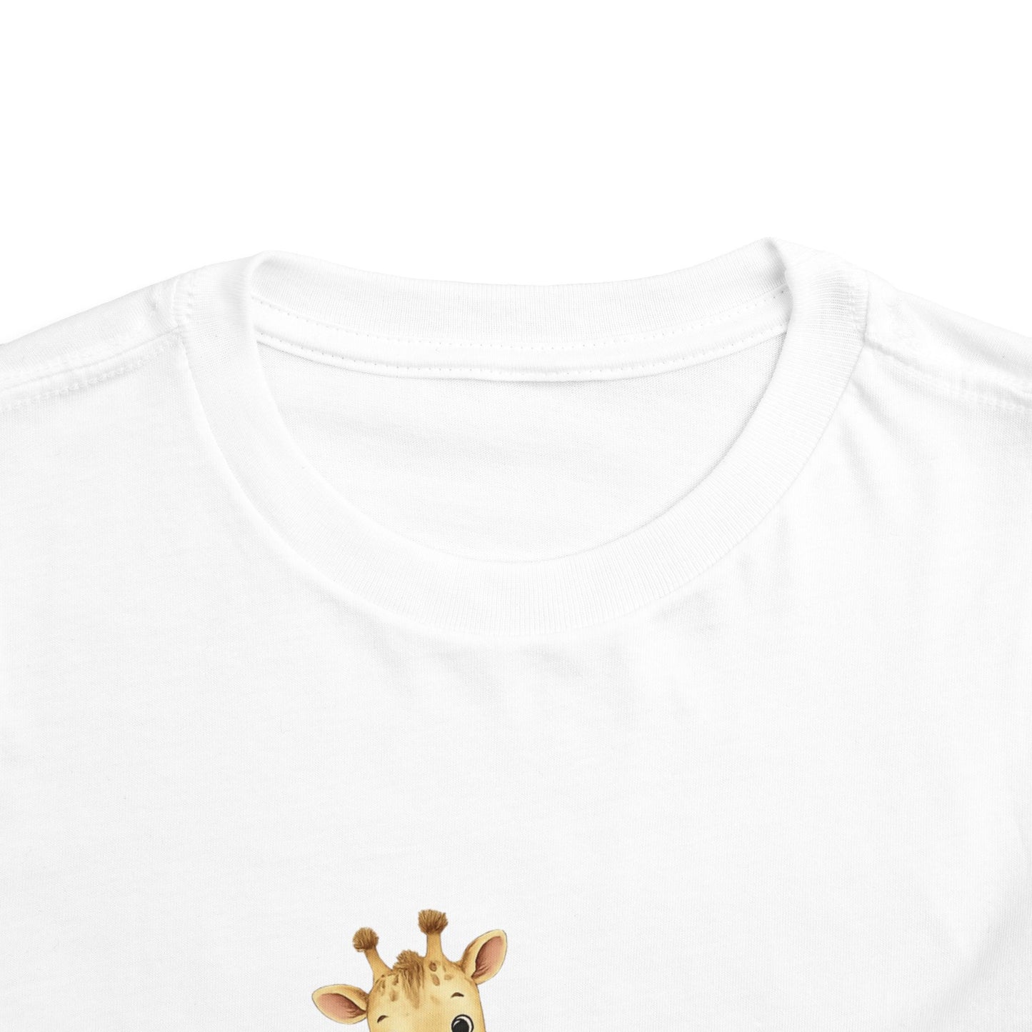Born to Score Giraffe Toddler T-Shirt - Soccer Shirt for Kids | Football Toddler Tee