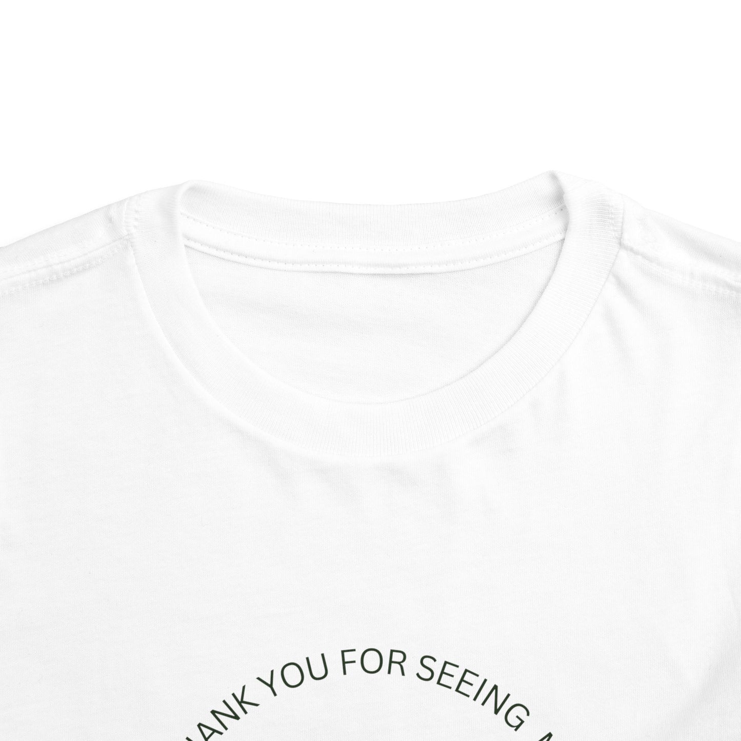 Thank You For Seeing Me Toddler Shirt, Autism Acceptance Shirt, Bear Fox Kids Tee, Inclusion Shirt, Kindness T-Shirt