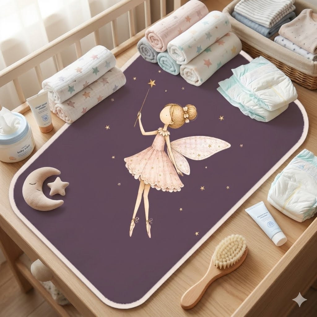 Fairy Baby Changing Mat | New Baby Gift | Nursery