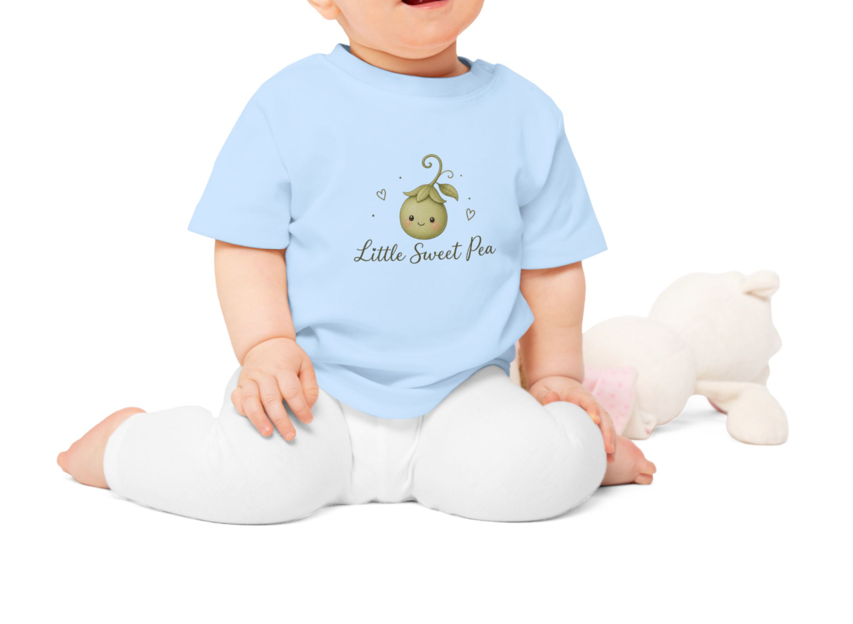 Little Sweet Pea Baby Organic T-Shirt
