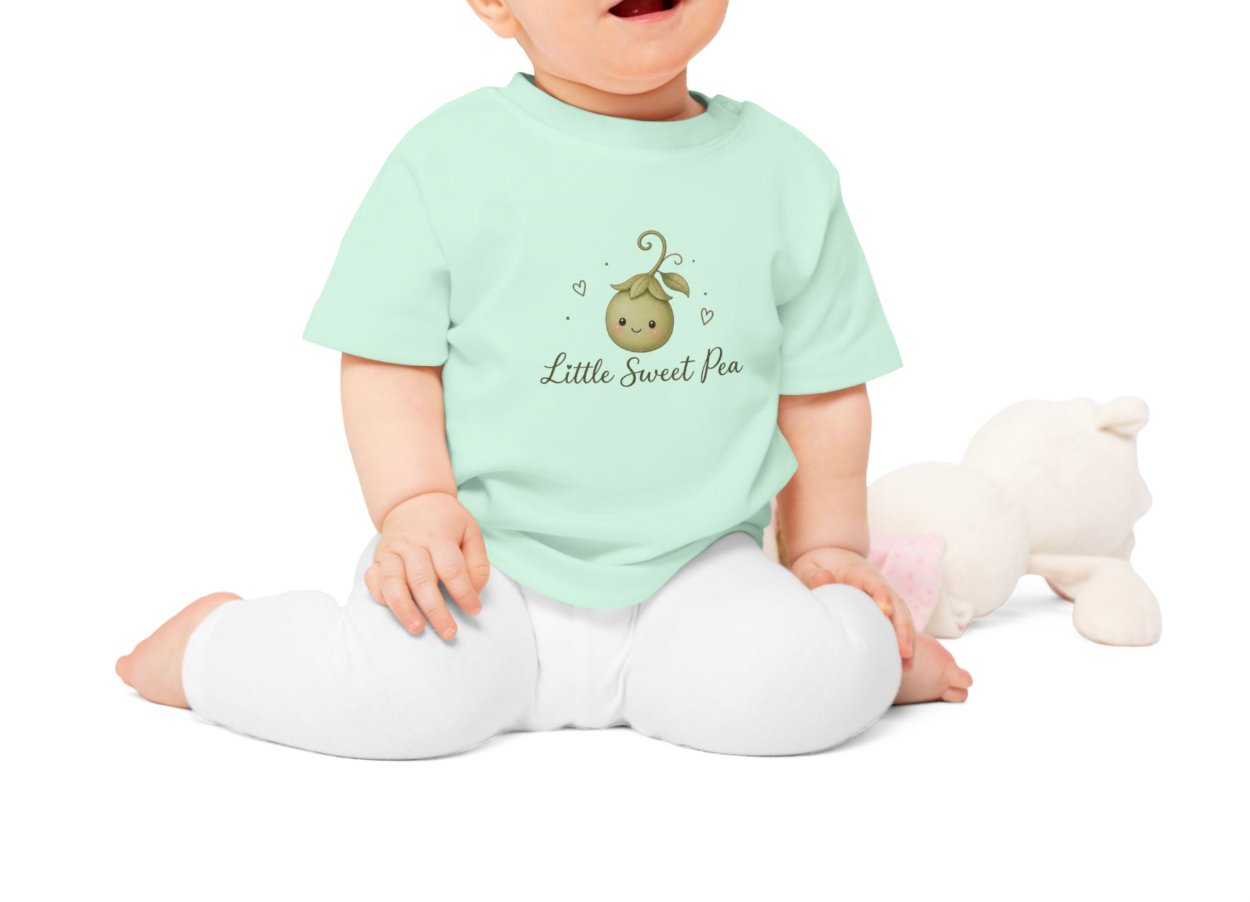 Little Sweet Pea Baby Organic T-Shirt