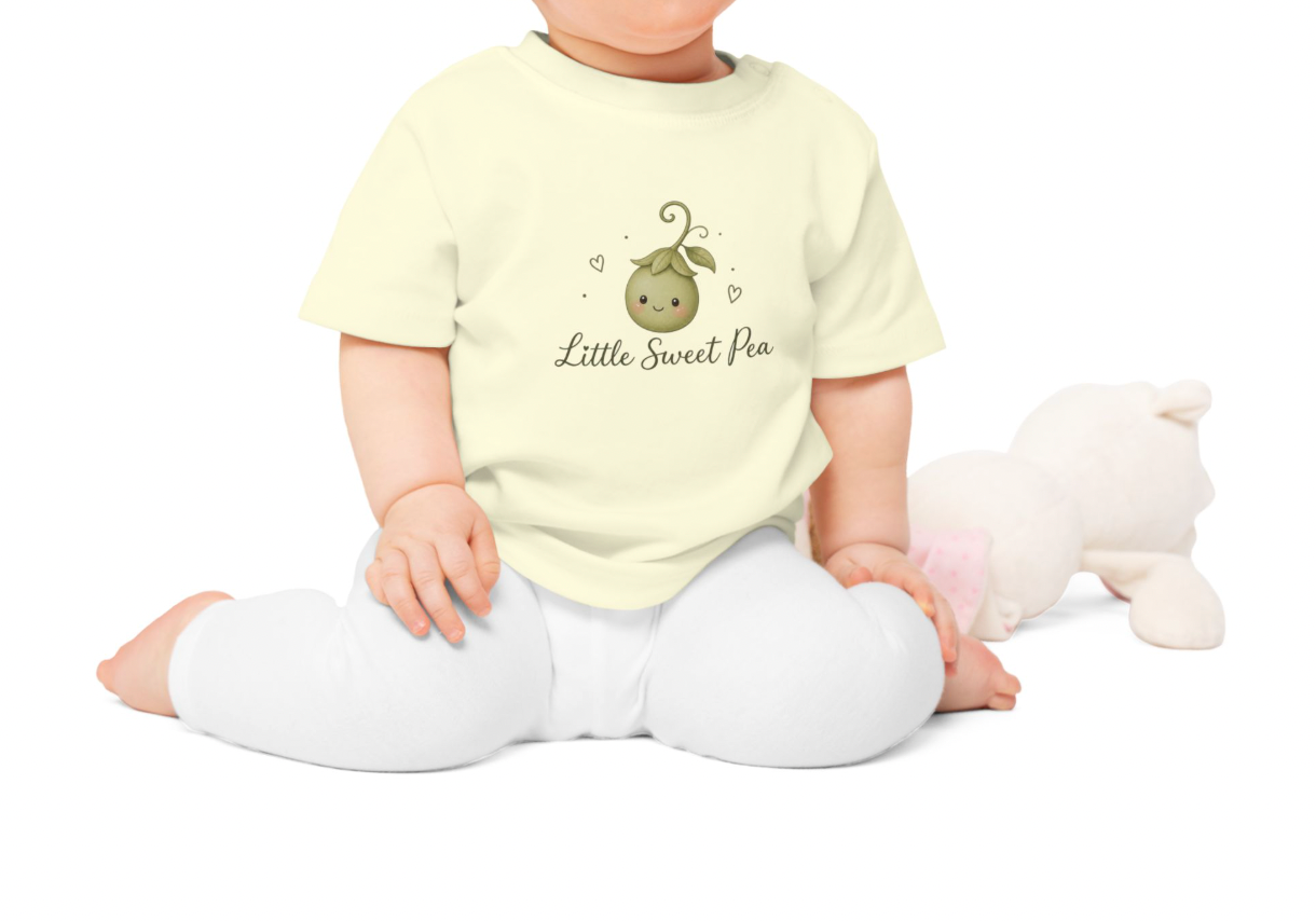 Little Sweet Pea Baby Organic T-Shirt