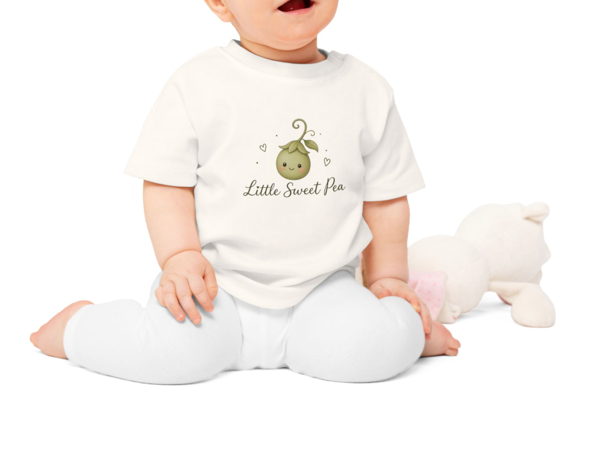 Little Sweet Pea Baby Organic T-Shirt