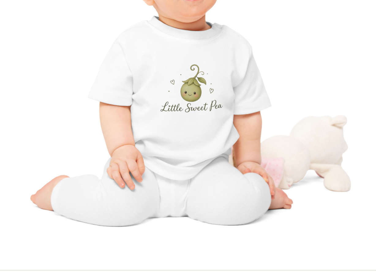 Little Sweet Pea Baby Organic T-Shirt